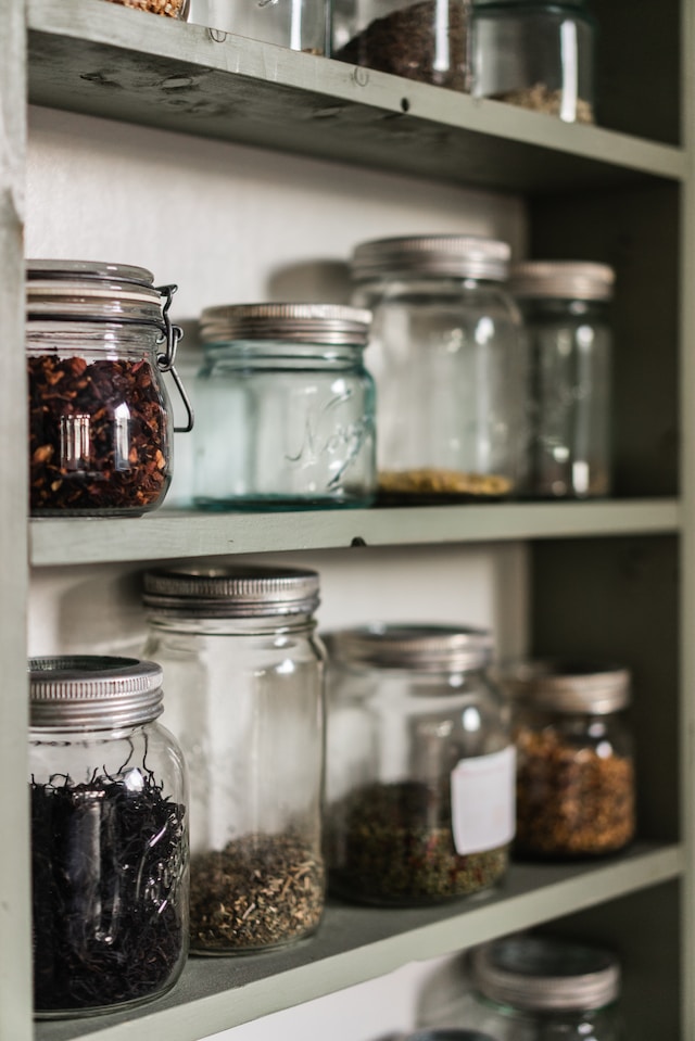 organizing a kitchen pantry