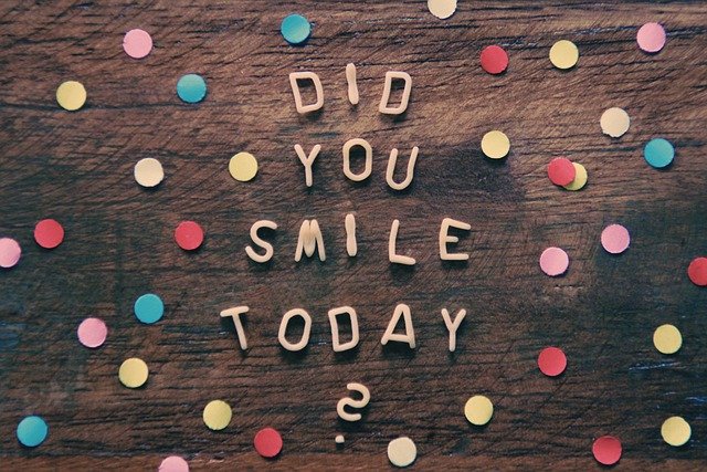 stress less by smiling and laughing more